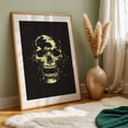 thumbnail image 6 of Scream II - Illustration Skull Creepy Gothic Spooky Abstract Line Art Moody Unframed Wall Art Print 4 x 6 inches, 6 of 60