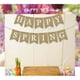 thumbnail image 5 of KAKOWELY Banderines de arpillera con la frase "FELIZ PRIMAVERA", guirnaldas para fiestas, decoración del hogar, bodas, banquetes y baby shower., 5 of 5