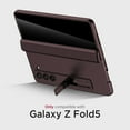 thumbnail image 2 of for Samsung Galaxy Z Fold 5 Case with Privacy Screen Protector, Built-in Convenient Adjustable Kickstand &  Hinge Protection All-Inclusive Protective Case for Galaxy Z Fold 5 Wine Red, 2 of 13