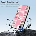 thumbnail image 4 of Melody Hello Kitty Compatible with iPhone 16 E Case Full Covered Soft Slim Rugged TPU Phone Case Shockproof Non-Slip Anti-Fingerprint Basic Cases Protection, 4 of 5