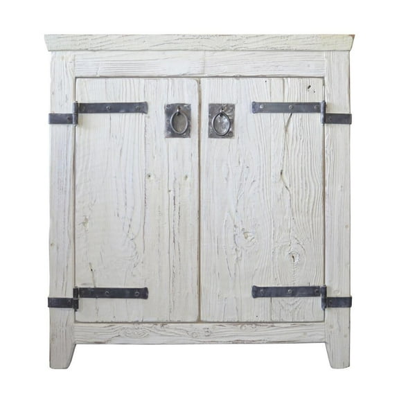 Native Trails Vnb30 Americana 30" Single Free Standing Vanity Cabinet Only - White