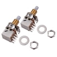 thumbnail image 2 of Potenciómetro de cobre bajo de guitarra eléctrica Push Pull Volume Tone Switch Pots 2pcs Abanopi Potenciómetro de guitarra, 2 of 6