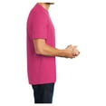 thumbnail image 3 of Yellow Rooster Mens Perfect Weight Tee Dark Fuchsia XS, 3 of 6