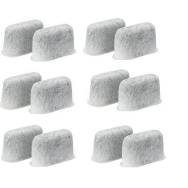 ADX DCCF-12 12 Filtros de agua de carbón de reemplazo para la máquina de café Cuisinart Gold Tone DC12
