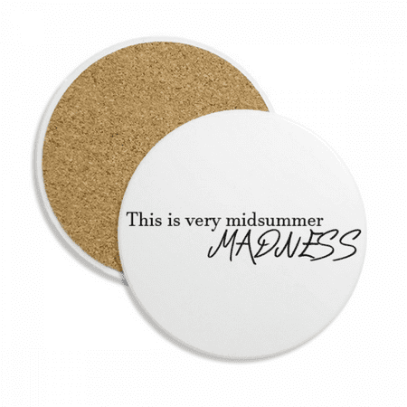 

Shakespeare Midsummer Madness Coaster Cup Mug Tabletop Protection Absorbent Stone