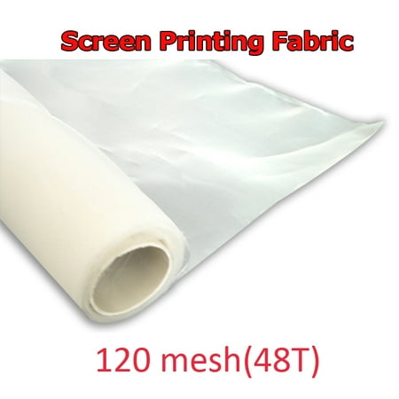 Techtongda Screen Printing 120M (48T) Screen Mesh DIY Plate Fabric 3 yards Hot Sale (Best Mesh For Screen Printing)