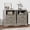 4-Dark Gray, variant on FANRAL Wood Nightstand with Charging Station for Bedroom,Farmhouse End Side Table with 2 Drawers for Living Room,White Nightstand