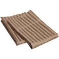 thumbnail image 1 of 400 Thread Count Egyptian Cotton King Pillowcase Set Stripe  Taupe, 1 of 1