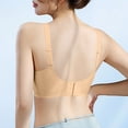 thumbnail image 3 of Besolor Womens Plus Size Bras No Underwire Seamless Full Coverage Supportive Breathable Comfy Everyday Bra(5X-Large,Beige), 3 of 5