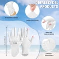 thumbnail image 3 of Guantes de protección solar para mujer Protección UV Pesca para ciclismo Conducir Conducir Hielo Fresco Verano Alta elasticidad Transpirable Antideslizante, 3 of 4