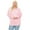 Baby Pink, variant on Women's Plus Size Dolman Long Sleeve Solid Loose Fit Tunic Top