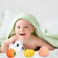 thumbnail image 3 of 6PCS Bath Toy Set Assorted Fruit Bathtub Toy Shower Toy Squeaky Toy for Kids, 3 of 10