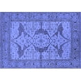 thumbnail image 1 of Ahgly Company Indoor Rectangle Oriental Blue Industrial Area Rugs, 5' x 7', 1 of 4