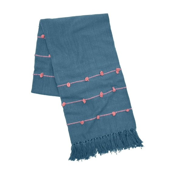 Tabb Mallard & Hibiscus 50" x 60" Throw Blanket