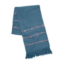 Tabb Mallard & Hibiscus 50" x 60" Throw Blanket