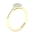 thumbnail image 2 of Imperial 1/3 Ct TDW Round Diamond Double Halo Engagement Ring in 10K Yellow Gold (H-I, I2), 2 of 4