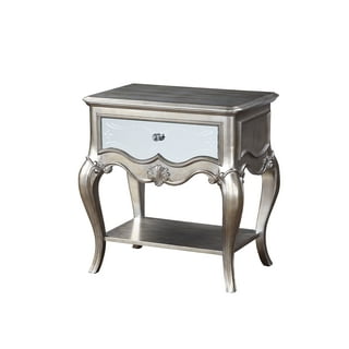 Mirrored nightstand deals walmart