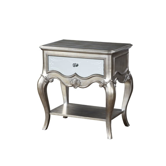 ACME Esteban Nightstand (1 Drw) in Antique Champagne 22207