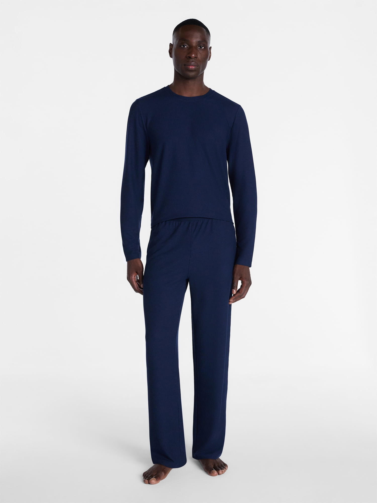 George Men's Waffle Knit Sleep Pants, Sizes XS-3XL