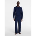 thumbnail image 2 of George Men's Waffle Knit Sleep Pants, Sizes XS-3XL, 2 of 5