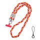 thumbnail image 2 of Crossbody Phone Lanyard Universal Antift para Travel () Red Orange, 2 of 9