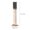 thumbnail image 3 of MasteelfCA 4pcs Electric Motor Brush Rotary Tool Carbon Brush Power Tool Replacement Part, 3 of 8
