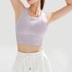 thumbnail image 4 of Mujeres de Color Sólido Cuatro Filas Ajustable Inalámbrico Sujetador Doble Hombro Estilo a Prueba de Choques Yoga Deportes Sujetadores para Mujeres, 4 of 6