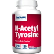 Jarrow Formulas N-Acetyl Tyrosine, Supports Brain Function, 350 mg, 120 Caps