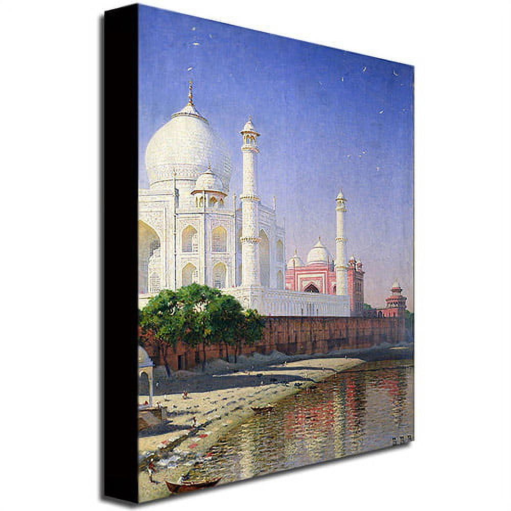 Trademark Fine Art "Taj Mahal" Canvas Art by Vasili Vereschagin