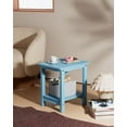 thumbnail image 2 of WINSOON Small Outside Adirondack Square Side Table,Double Layer Set Of 2 - Blue, 2 of 7