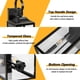 thumbnail image 2 of Lámpara de pared exterior Yolsunes de 19 pulgadas con borde dorado negro, 2 luces, 2 of 8