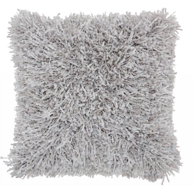 HomeRoots 386433 Coussin en Peluche Gris