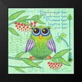 thumbnail image 2 of Phillips, Anita 12x12 Black Modern Framed Museum Art Print Titled - Lil Bird II, 2 of 5