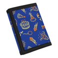 thumbnail image 2 of FUIALDOLG Birthday Celebration Youth Wallet in Polyester Material, Lightweight Trifold Money Organizer for Children and Teens Outdoor Travel, 2 of 7