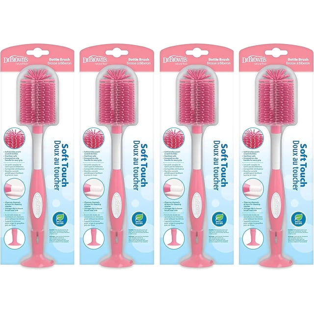 Cepillo de Limpieza para Biberones Dr. Brown's Soft Touch 4 Paquetes