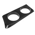 thumbnail image 1 of Center Console Holder, Front Console Bracket Stylish Beautiful  For Car Modification Carbon Fiber Style,Glossy Black, 1 of 8