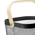 thumbnail image 2 of Fruit Fruit Colander Metal Material Comfortable Portable Handle Wear Resistant Practical Vegetable Drain Basket for Kitchen, 2 of 5