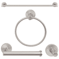 thumbnail image 2 of Nuk3y Luna Modern 4-Piece Bathroom Hardware Accessory Set with 24" Towel Bar, 2 of 2