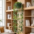 thumbnail image 4 of Clearance Artificial Hanging Vine Plant with Pot, Potted Trailing Greenery for Home Wall Room Indoor Decoration(G), 4 of 4