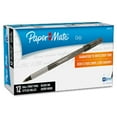 thumbnail image 2 of Paper Mate Write Bros Grip Ballpoint Stick Pen, Black Ink, Medium, Dozen, 2 of 2
