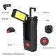 thumbnail image 3 of Soidarity Luz de trabajo portátil COB, recargable por USB, con imán, diseño anticaída con ganchos de Clips, funcionamiento manos libres, lámparas de Ropa Deportiva, Zapatos Soidarity OD019737-00B, 3 of 6