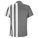 thumbnail image 4 of Camiseta Hawaiana para Hombres, Manga Corta Botón Abajo Cardigan con Cuello de Giro, Impresión de Raya Casual, 4 of 4