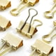 thumbnail image 2 of 2026 Binder Clips, Small Binder Clips, 50Pack, Gold, Small Clips, Paper Binder Clips, Binder Clips Small Size, Small Paper Clips, 2 of 5