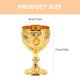thumbnail image 2 of TABLETREANDS Vaso De Licor Pequeño De Estilo Europeo Color Dorado Para Casa Y Camping Reutilizable, 2 of 6