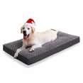 thumbnail image 1 of Cama tipo jaula para perros KSIIA, impermeable, para perros medianos, 41 x 27 pulgadas, gris, 1 of 9