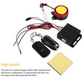 thumbnail image 4 of Alarma De Motocicleta Alta Sensibilidad 12V Control Remoto Sistema De Seguridad Antirrobo De Motocicleta Sistema De Alarma De Motocicleta Anticorte Con 2 Controles Remotos Vogacara VI006497-00, 4 of 7
