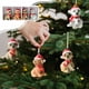thumbnail image 4 of 4 mini adornos navideños de resina con colgante navideño., 4 of 5