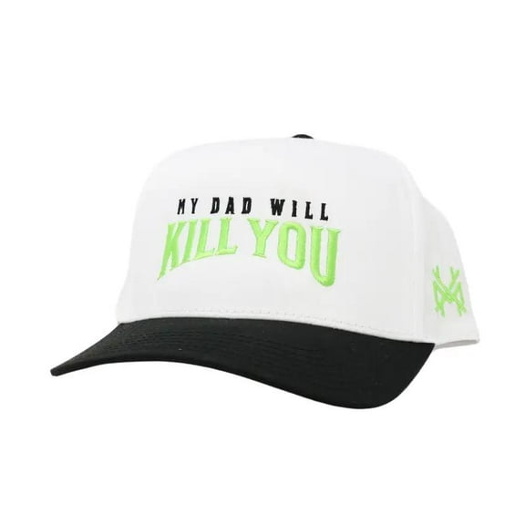 MY DAD WILL KILL YOU Hat, Funny Embroidered Adjustable Baseball Cap for Men and Women, Cool Streetwear Dad Hat for Parties, Outdoor Events, Festivals and Everyday Outfits