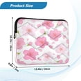 thumbnail image 3 of Iauyy（M)13.4 inch Laptop Sleeve,Shockproof Durable Computer Carrying laptop Bag，Slim Cover for 13.4-14 inch HP Dell Lenovo Asus Notebook,Cherry Blossom Petals, 3 of 7