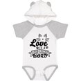 thumbnail image 3 of Inktastic Love is a 4 Legged Word with Cat Ears and Whiskers Boys or Girls Baby Bodysuit, 3 of 5